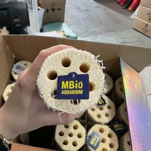 Sứ Lọc MBIO Sứ Củ Sen Sứ Xoắn Vật Liệu Lọc Bể Cá Hỗ Trợ Vi Sinh Kích Thước 4x16cm 6x22cm