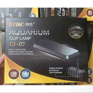 Đèn Led Kẹp RGB DEYAO CF 02 Đỏ Cá Không Đỏ Nước Cho Bể Cá Cảnh, Bể Thủy Sinh