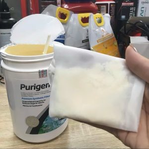 Triết lẻ 100ml(50g) Vật liệu lọc SeaChem Purigen khử màu lũa , khử bụi, khử độc tố Tặng túi đựng Purigen